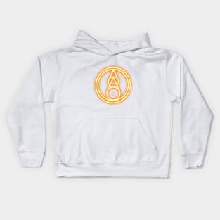 Fire glyph Kids Hoodie